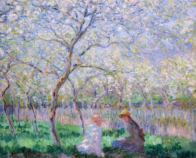 Frühling, 1886 von Claude Monet